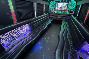 Encinitas Limo Bus Interior
